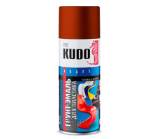 Грунт-эмаль KUDO коричневая 0,52л