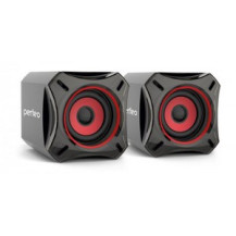 Perfeo колонки "CUBE" 2.0, мощность 2х5 Вт (RMS), чёрн, USB (PF-812) /20 Perfeo колонки "CUBE" 2.0, мощность 2х5 Вт (RMS), чёрн, USB (PF-812) /20