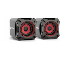 Perfeo колонки "CUBE" 2.0, мощность 2х5 Вт (RMS), чёрн, USB (PF-812) /20