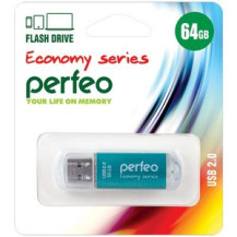 Perfeo USB флэш-диск 64GB E01 Green economy series /10 Perfeo USB флэш-диск 64GB E01 Green economy series /10