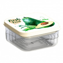 Комплект контейнеров для продуктов с декором 4 шт., 0,3л + 0,45л + 0,65л + 1л (бежевый) Комплект контейнеров для продуктов с декором 4 шт., 0,3л + 0,45л + 0,65л + 1л (бежевый)