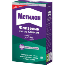 Клей обойный флизелиновый Метилан Экстра Комфорт 500 г Клей обойный флизелиновый Метилан Экстра Комфорт 500 г