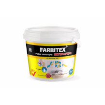Краска акриловая FARBITEX интерьерная белоснежная 1,1 кг. арт. 4300014972