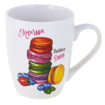 Кружка фарфоровая Rainbow Тюльпан Macaroon 0,34 л арт. WWDES-3 Кружка фарфоровая Rainbow Тюльпан Macaroon 0,34 л арт. WWDES-3