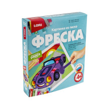 Набор для творчества "Фреска, картина из песка. Машинка" арт. Кп-058 Набор для творчества "Фреска, картина из песка. Машинка" арт. Кп-058