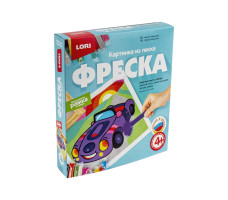 Набор для творчества "Фреска, картина из песка. Машинка" арт. Кп-058