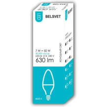 Лампа светодиодная LED-M C37 7W 4000K E14 арт.041617 Лампа светодиодная LED-M C37 7W 4000K E14 арт.041617