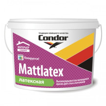 Латексная интерьерная краска Condor
Mattlatex 3,75 кг Латексная интерьерная краска Condor
Mattlatex 3,75 кг