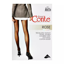 Колготки женские CONTE ELEGANT ROSE Черный р. 3 арт. 23С-72СП Колготки женские CONTE ELEGANT ROSE Черный р. 3 арт. 23С-72СП