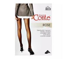Колготки женские CONTE ELEGANT ROSE Черный р. 3 арт. 23С-72СП