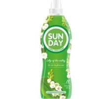 Кондиционер для белья "Sunday Свежесть ландыша" 1 литр ТУ 1*6*120