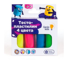 Набор для детской лепки «Тесто-пластилин 4 цвета» TA1082