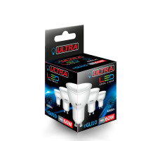 Лампа светодиодная LED-GU10-7W-4000K