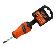 Отвертка "+" №1  38мм PH STARTUL MASTER (ST3055-130) (крестовая Phillips)