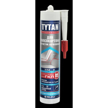 Герметик акриловый, для гипсокартона Tytan Professional 0,28л Герметик акриловый, для гипсокартона Tytan Professional 0,28л