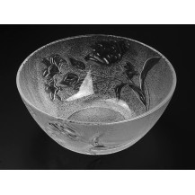 Салатник стеклянный, круглый, 175 мм, FLORA (Флора), PERFECTO LINEA Салатник стеклянный, круглый, 175 мм, FLORA (Флора), PERFECTO LINEA