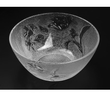 Салатник стеклянный, круглый, 175 мм, FLORA (Флора), PERFECTO LINEA