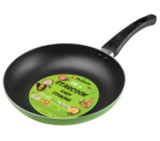 Сковорода алюминиевая PERFECTO LINEA серия STARCOOK зеленый 24х4.3см арт.56-240431