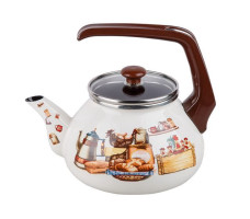 Чайник стальной эмалированный Perfecto Linea Традиции 2,2 л арт. 52-951922
