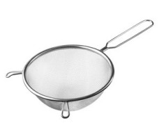 Дуршлаг с ручкой из нерж.стали, диам.16см,  PERFECTO LINEA (нержавеющая сталь, диаметр 16 см)