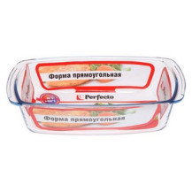 Форма из жаропрочного стекла, 1.8 л, прямоугольная, 264x128x75 мм, PERFECTO LINEA Форма из жаропрочного стекла, 1.8 л, прямоугольная, 264x128x75 мм, PERFECTO LINEA