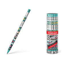 Карандаш механический ErichKrause® ColorTouch® Ornament 20 мм с точилкой, НВ в тубусе по 24 шт