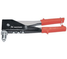 Заклепочник, 250 мм, переставной 0-90 градусов, заклепки 2,4-3,2-4,0-4,8 мм Матрикс