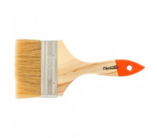 Кисть плоская Slimline 4" (100 мм), натуральная щетина, деревянная ручка Sparta