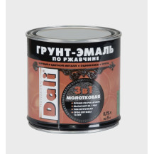 Грунт-эмаль молотковая по ржавчине DALI 3В1 золотистый 0,75л Грунт-эмаль молотковая по ржавчине DALI 3В1 золотистый 0,75л