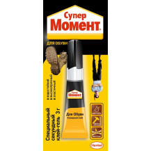 Клей секундный "Супер Момент для обуви" 3 гр. Клей секундный "Супер Момент для обуви" 3 гр.