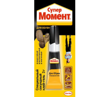 Клей секундный "Супер Момент для обуви" 3 гр.