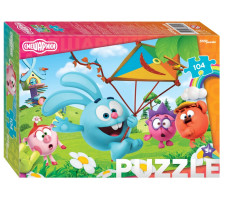 Мозаика puzzle 104 "Смешарики Мармелад Медиа