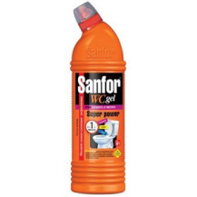 Sanfor средство санитарно-гигиеническое WC gel super power 750 г Sanfor средство санитарно-гигиеническое WC gel super power 750 г