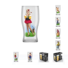Набор бокалов для пива Pin up beer 2 шт. 500 мл. арт. дек-3044 Набор бокалов для пива Pin up beer 2 шт. 500 мл. арт. дек-3044