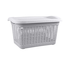 Корзина универсальная 20л, 450х300х250 мм (светло-серый)