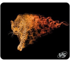 VS Коврик для компьютерной мыши "Flames", "Леопард", (240*320*3 мм), ткань+резиновое основание