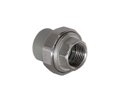 Американка ПП внутренняя РосТурПласт серая 25х1/2" арт. 15800