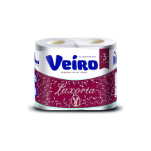 Бумага туалетная Veiro Luxoria Aroma 3-сл. 6шт
