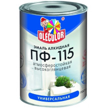 Эмаль OLECOLOR ПФ-115 морская волна 800г