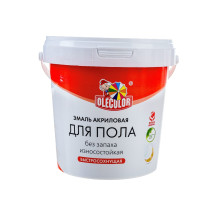 Эмаль акриловая для пола OLECOLOR серый туман 1кг