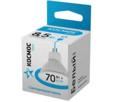 Cветодиодная лампа КОСМОС BASIC JCDR 8.5W 220V GU5.3 4500K