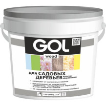 Краска акрилов. д/сад. дерев. GOL wood 900г 2. 12 белоснежка Краска акрилов. д/сад. дерев. GOL wood 900г 2. 12 белоснежка