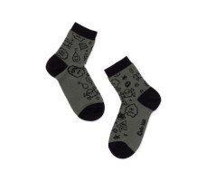 Носки детские CONTE-KIDS TIP-TOP, р.22, 637 хаки