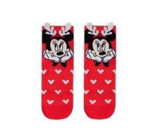 Носки женские CONTE ELEGANT NEW YEAR DISNEY, р.23-25, 646 красный