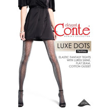 Колготки женские CONTE ELEGANT LUXE DOTS Черный р. 4 арт. 23С-75СП Колготки женские CONTE ELEGANT LUXE DOTS Черный р. 4 арт. 23С-75СП