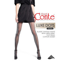Колготки женские CONTE ELEGANT LUXE DOTS Черный р. 4 арт. 23С-75СП