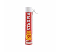 Пена монтажная быт. STARFIX Foam 55 всесезонная 0.75 л арт. SM-65855-1