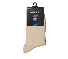 Носки мужские DiWaRi CLASSIC, р.25, 000 бежевый