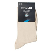 Носки мужские DiWaRi CLASSIC, р.27, 000 бежевый Носки мужские DiWaRi CLASSIC, р.27, 000 бежевый