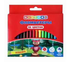 Набор фломастеров Цветик 18цветов арт. 838А-18